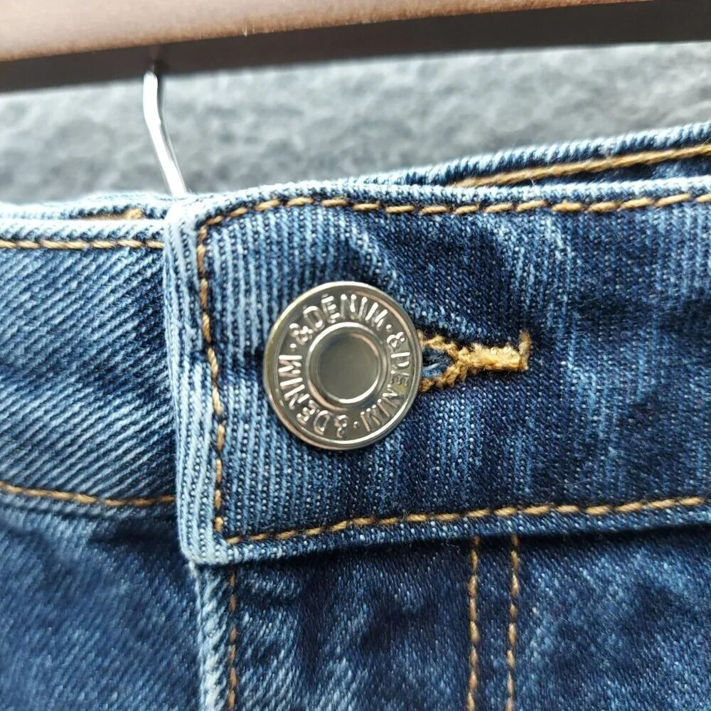 H&M  & Denim Jean Shorts Cut Off  Shorts   Size 12 - Picture 2 of 10